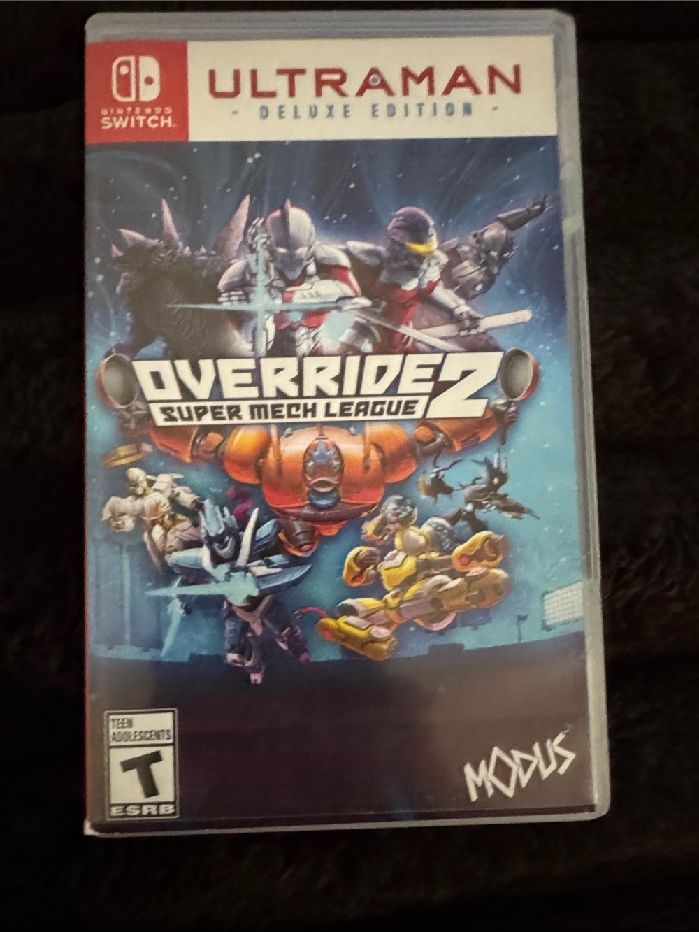 Nintendo OverRide 2: Super Mech League - Blue Cover (Ultraman Deluxe)